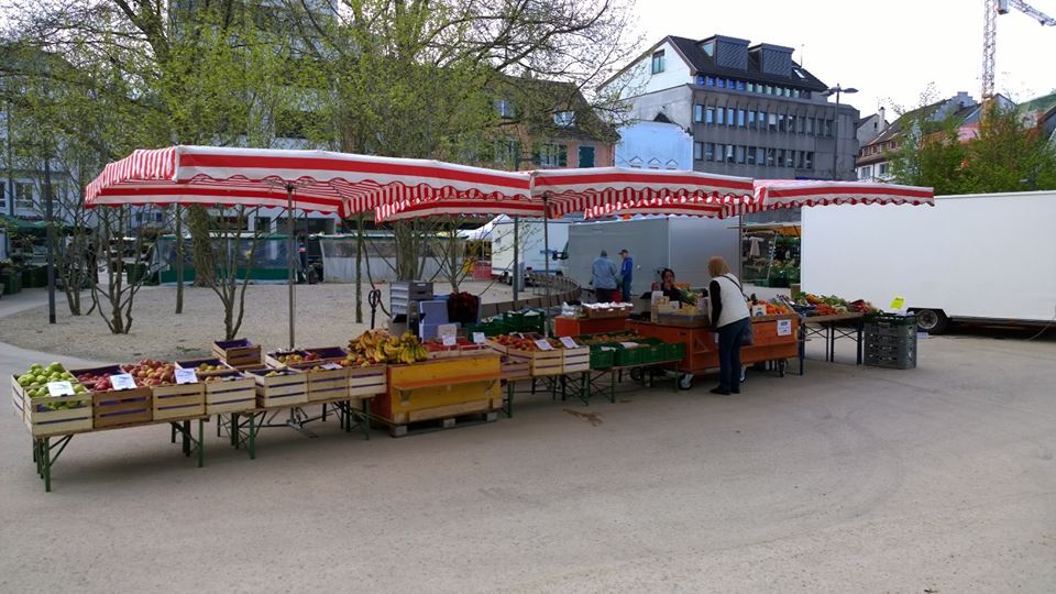 Wochenmarkt in Bregenz